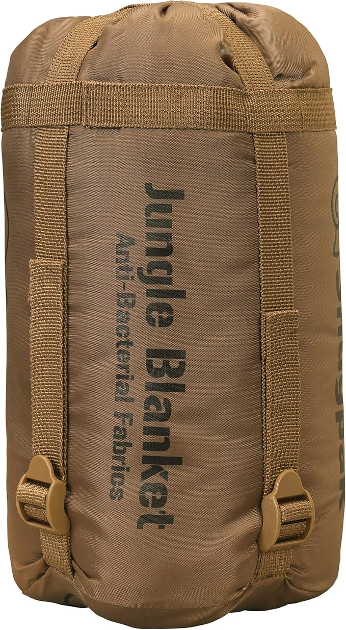 Snugpak Jungle Survival Blanket - Insulated, Lightweight, Water Repellent Polyester, Coyote