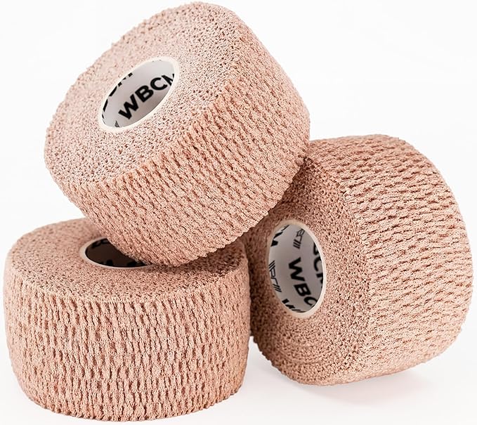 WARM BODY COLD MIND Lifting Thumb Tape for Weightlifting |1.5" x 20.6ft| - Hook Grip Tape for Gym, Powerlifting, Deadlift, Weight Lifting, Athletic Finger Wrap