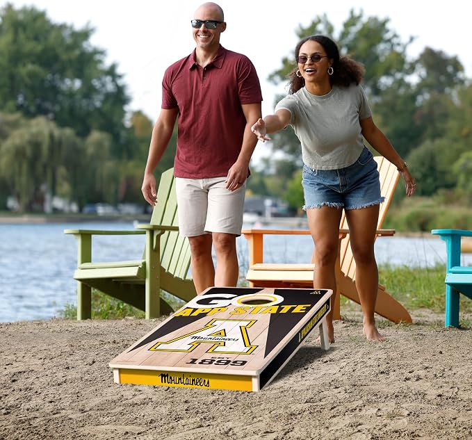 YouTheFan NCAA 2’ x 4’ Professional Wood Cornhole Game