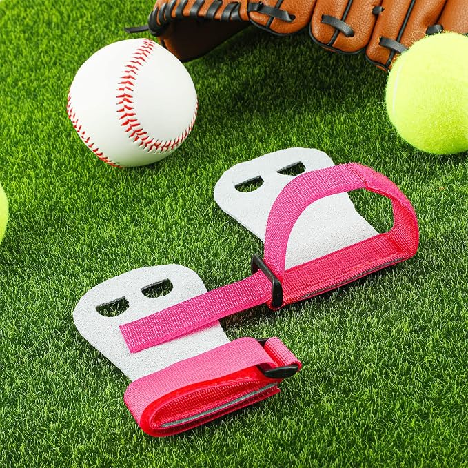 2 Gymnastics Grips Wristbands Sets for Kids Youth, Palm Protection and Wrist Support Sports Accessories for Workout Exercise (Pink, Black, White)