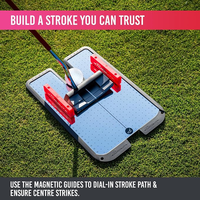 PuttOUT Magnetic Putting Mirror with Adjustable Gate