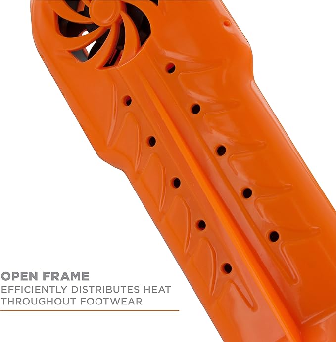DryGuy Travel Dry DX Boot Dryer and Shoe Dryer, Orange & Black
