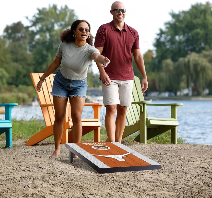 YouTheFan NCAA 2' x 3' Portable Cornhole Game with Logo Bags