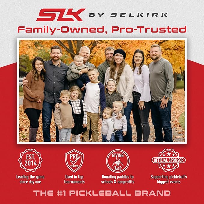 Selkirk Sport Atlas Raw Carbon Fiber Pickleball Paddles | Midweight Pickleball Paddle with Polymer Honeycomb Core | USAPA Approved Carbon Fiber Face for Spin and Control
