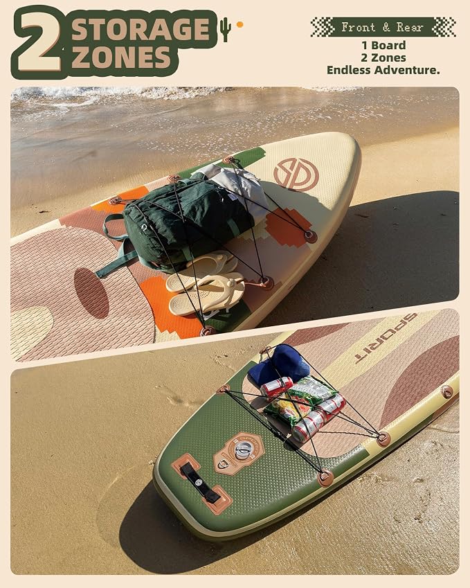11'6×35" Super Wide Inflatable Stand Up Paddle Board, Ultra Stable SUP Board for Adults, 450lb Capacity with Shoulder Strap, 100L Backpack, Removable US Fin, Floating Paddle, Safety Leash