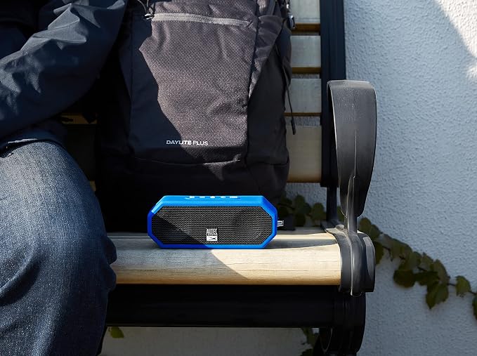 Altec Lansing - Portable Bluetooth Speaker, Waterproof IP67