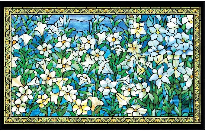 Large Oversized Microfiber Beach Towel - 40x63 Inches, Sand-Free, Quick-Drying, Ultra-Soft, Ideal for Travel, Pool, and Yoga - Includes Matching Drawstring Travel Pouch, Tiffany Field of Lilies