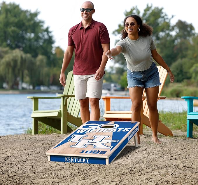 YouTheFan NCAA 2’ x 4’ Professional Wood Cornhole Game