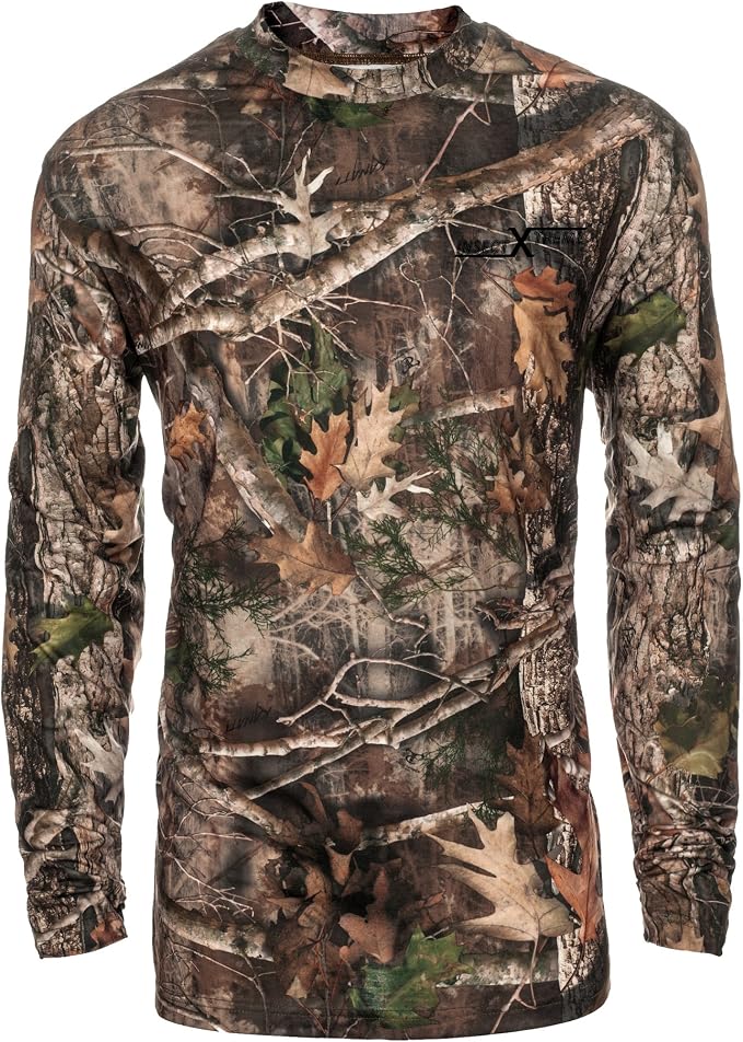 Camo Hunting Shirt: All Season Odor and Insect Protection