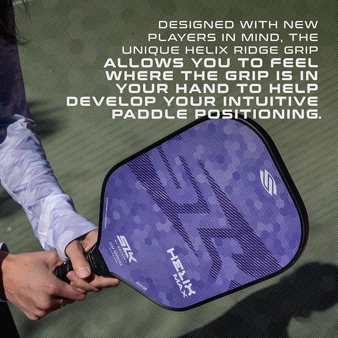 Selkirk Sport SLK Helix Pro Pickleball Paddle | Thermoformed Carbon Fiber Pickleball Paddles with Carbon Fiber & Fiberglass Hybrid Face | Unmatched Control