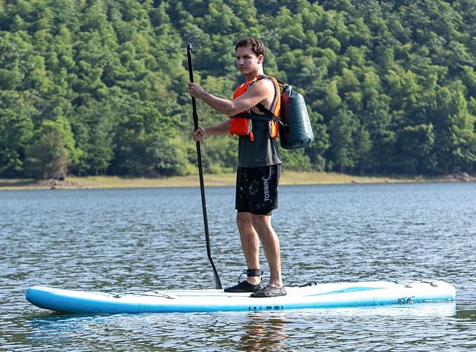 MARCHWAY Floating Waterproof Dry Bag Backpack 5L/10L/20L/30L/40L, Roll Top Sack Keeps Gear Dry for Kayaking, Rafting, Boating, Swimming, Camping, Hiking, Beach, Fishing