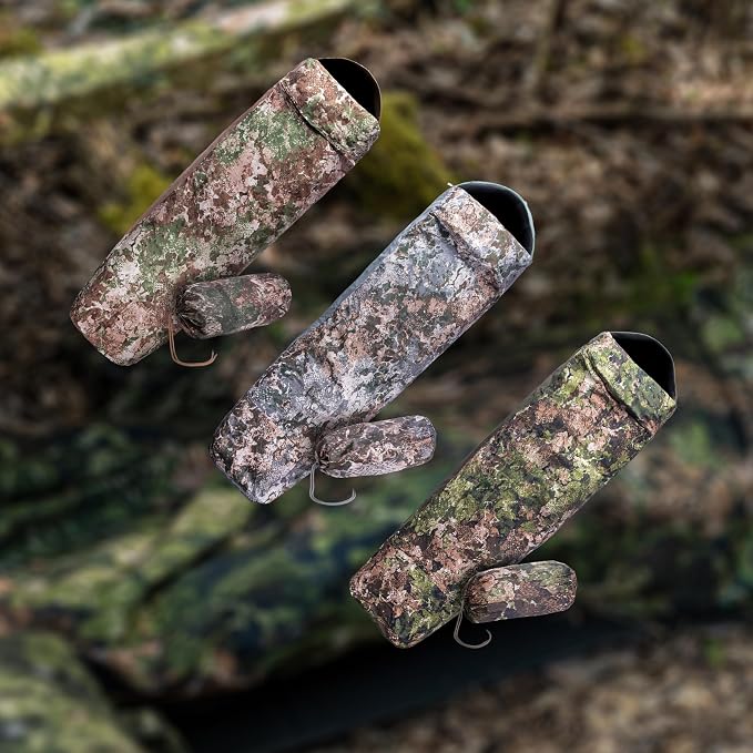 Mil-Tec Trilaminate Durable Waterproof Lightweight Breathable Tactical Outdoor Camping Hiking Generous Cut Sleeping Bag Cover with Zip Closure | Suitable for Various Sleeping Bags