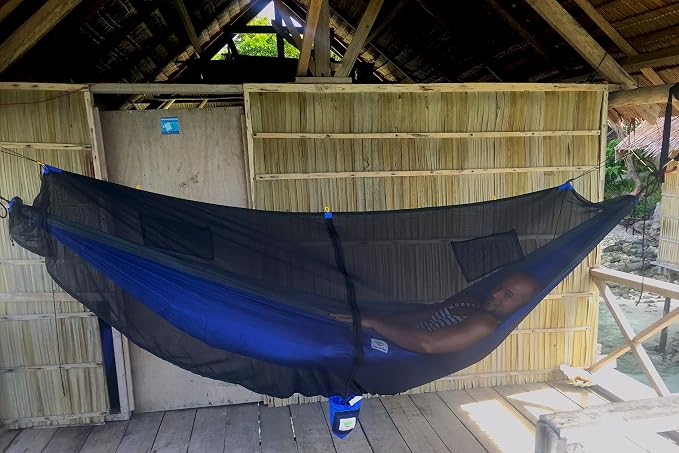 Hammock Bliss Net Cocoon Ultralight -The Ultimate Lightweight Hammock Bug Net Canopy for Your Camping Hammock with Insect Proof No See Um Mesh – Make Hammock Camping A Bug Free Experience