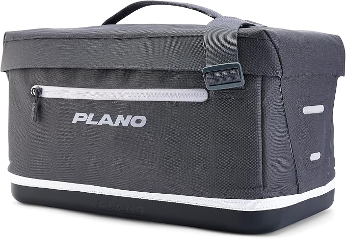 Plano Weekend Softside 3700 Tackle Bag, Cutting-Edge Fishing Tackle Bag, Molded Waterproof Base, Spacious Storage, Die Cut Tool Sleeves, Daisy Chain Attachment Points