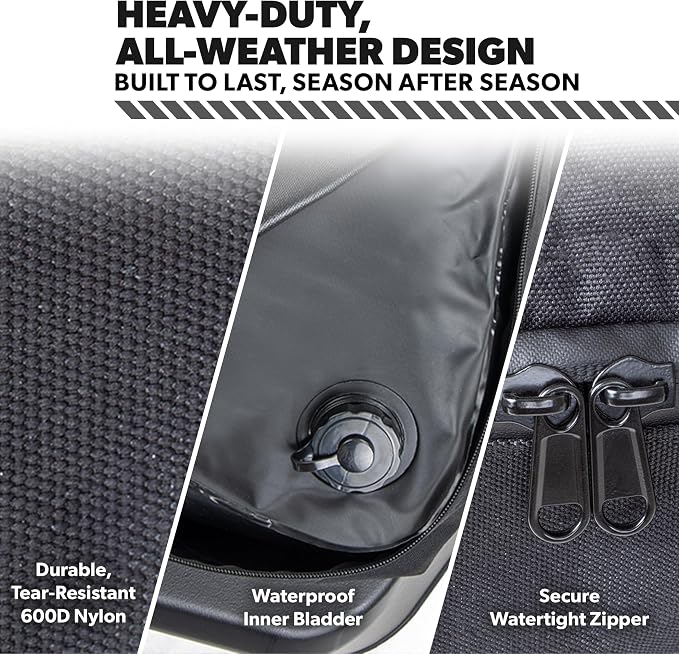 GoSports Basketball Hoop Weight for Base - Stable, Premium, All-Weather Sandbag Cover, Holds Up to 300 lbs - Choose Sand Fill or Water Fill