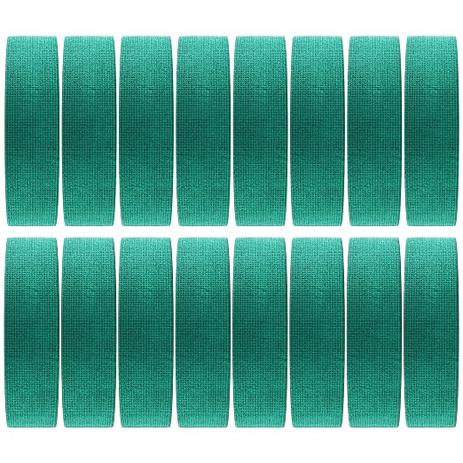 Guard-Tex® Green Finger Tape 3/4 in Self-Adhering Cotton Gauze for Trades — No Adhesive No Residue Skin Protection and Tool Grip — 16 Rolls x 90 ft — Made in USA Since 1935