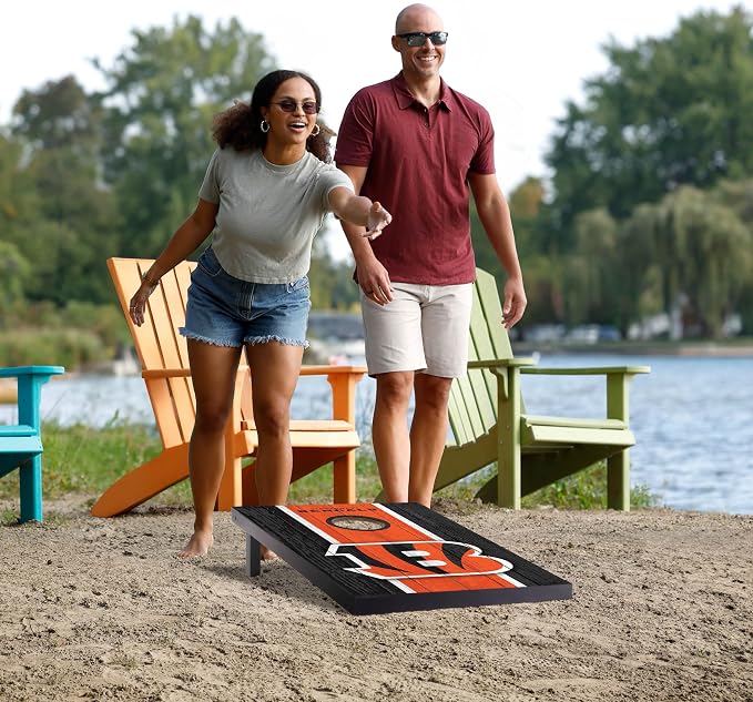 YouTheFan NFL 2' x 3' Portable Cornhole Game with Logo Bags