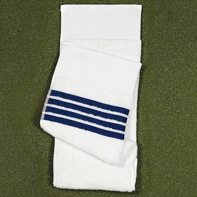 The Tour Towel | Large Golf Caddy Towel Terry Cloth, Absorbent 19" x 44", Center Cut, Perfect Hang Golf Cart Accessory and Golf Bag, Multiple Colors