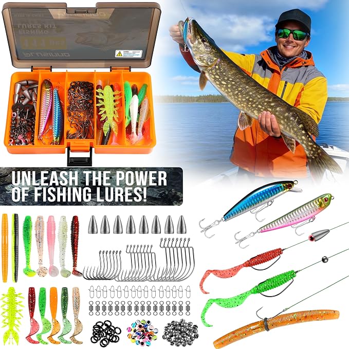 PLUSINNO Fishing Gear,Fsihing Backpack with Floating Fishing Net,Tackle Boxes,Waterproof Fishing Tackle Bag,Fishing Gifts for Men