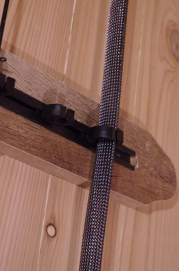 Old Cedar Outfitters Modular Wall Rack for Fishing Rod Storage, Holds up to 8 Fishing Rods