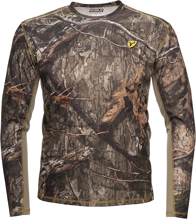 SCENTBLOCKER Angatec Long Sleeve Performance Shirt, Hunting Clothes for Men