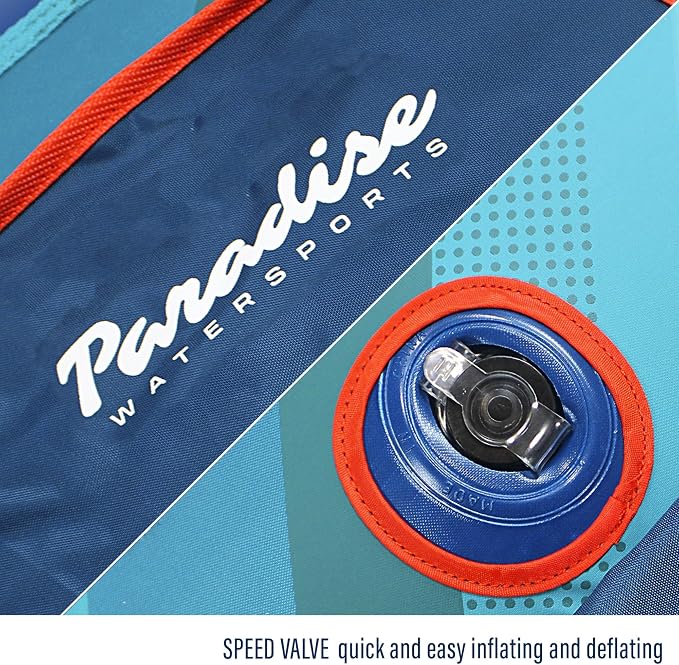 Paradise Water Sports - Breeze Water Towable Tube for Boating - 1 Rider