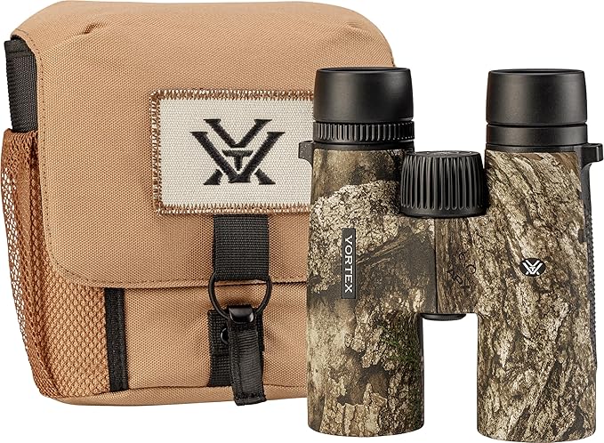 Vortex Triumph HD 10x42 Binoculars (Realtree APX) | HD Optics, Tripod Adaptable, Waterproof, Fogproof, Shockproof, Included Glasspak Harness - Unlimited, Unconditional Warranty