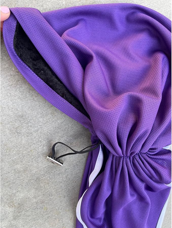 Dry Fit Pretied Activewear Head Scarf, Non-Slip Velvet Band Attached, Lightweight Adjustable Headcover