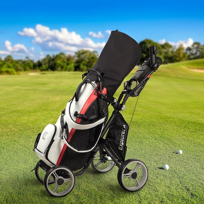 Caddytek Golf Explorer V8 Superlite Deluxe Push Cart
