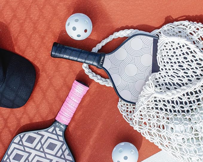 Pickle Grips Pickleball Paddle Grip Tape - Overgrip Grip Wrap for Pickleball Racket - Moisture Wicking Paddle Grip Wrap (2 Pack)