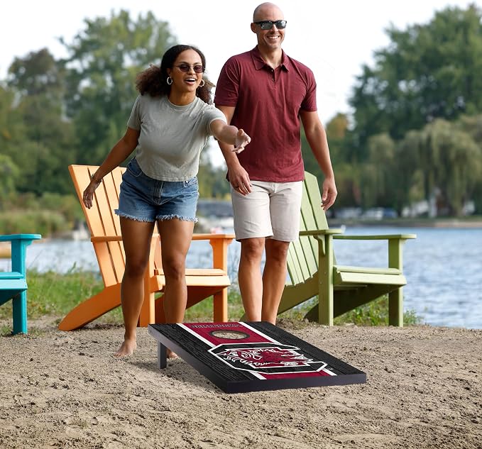 YouTheFan NCAA 2' x 3' Portable Cornhole Game with Logo Bags