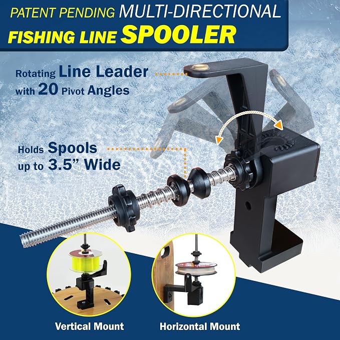 Rush Creek Creations Rolling Rod Holder for 16 Saltwater/Freshwater Fishing Rods, Pole Holder for Garage Organization and Room Storage, Gear and Accessories
