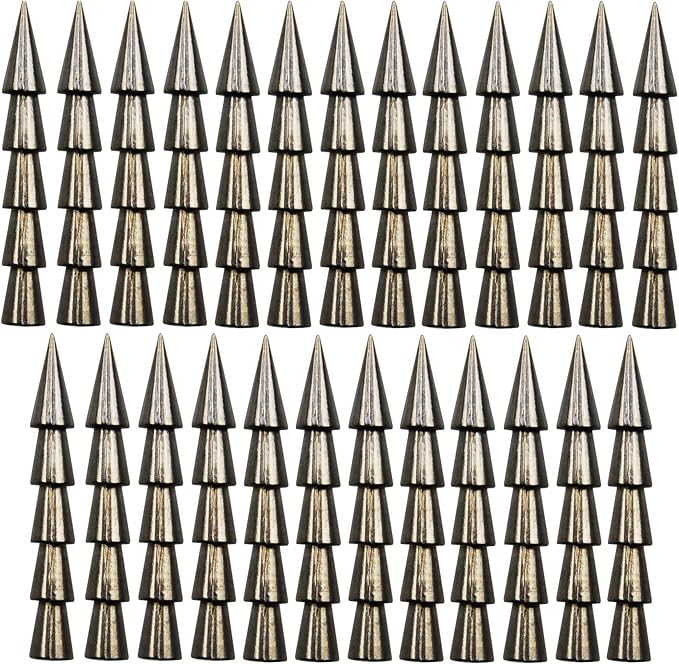 Reaction Tackle Tungsten Nail Weights for Bass Fishing - Insert Sinkers for Soft Plastic Lures, Neko Rig and Wacky Rig