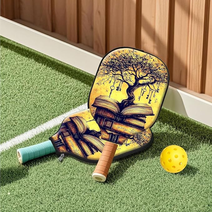 Pickleball Paddle Cover- Premium Water-Resistant Racket Sleeves with Reinforced Zippers, Universal Fit for USAPA Standard Paddles, Extra Padding Protection 6
