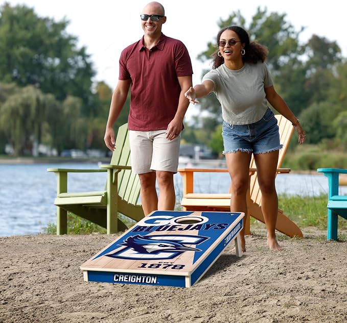 YouTheFan NCAA 2’ x 4’ Professional Wood Cornhole Game