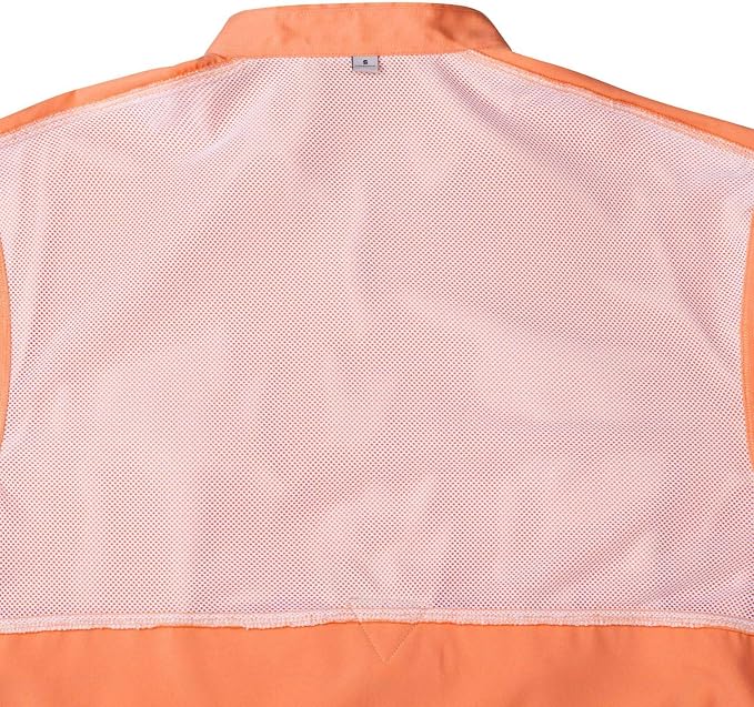 Alimens & Gentle Short Sleeve Fishing Shirt Wicking Fabric Sun Protection Casual Button Down Shirts
