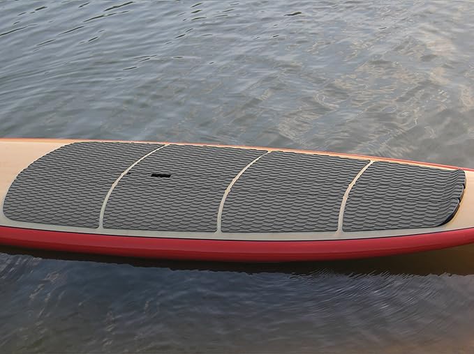 Abahub 12 Piece Surf SUP Deck Traction Pad Premium EVA with Tail Kicker for Paddleboard Longboard Surfboard Black/Blue/Gray/Navy Blue/Orange/White