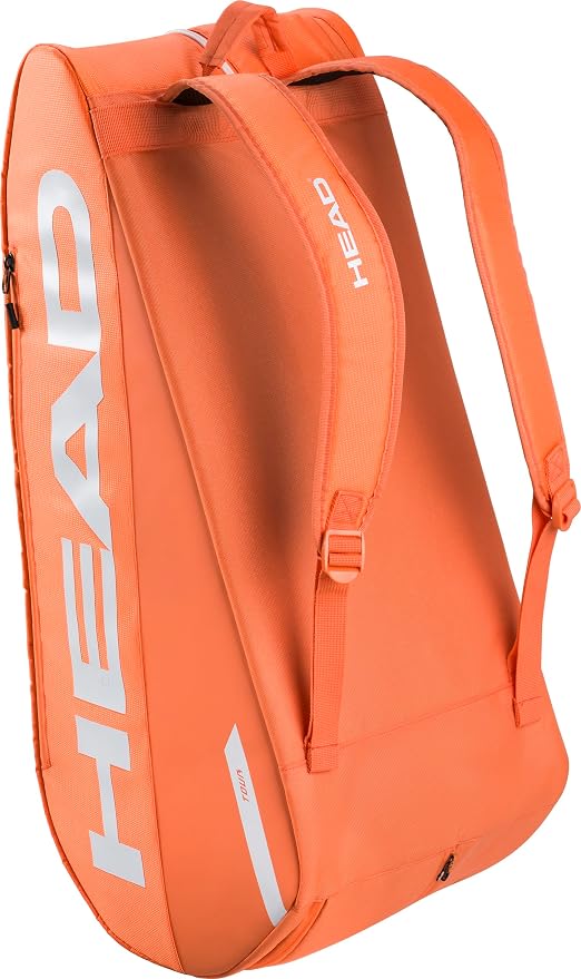 HEAD Tour Racquet Bag L (9R) Tennis Bag - Holds Up to 9 Racquets, CCT+ Climate Control Technology, 2 Main Compartments, Shoe Pocket & Backpack Carry System
