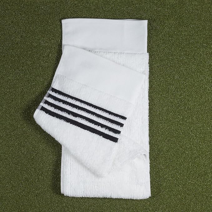 The Tour Towel | Large Golf Caddy Towel Terry Cloth, Absorbent 19" x 44", Center Cut, Perfect Hang Golf Cart Accessory and Golf Bag, Multiple Colors