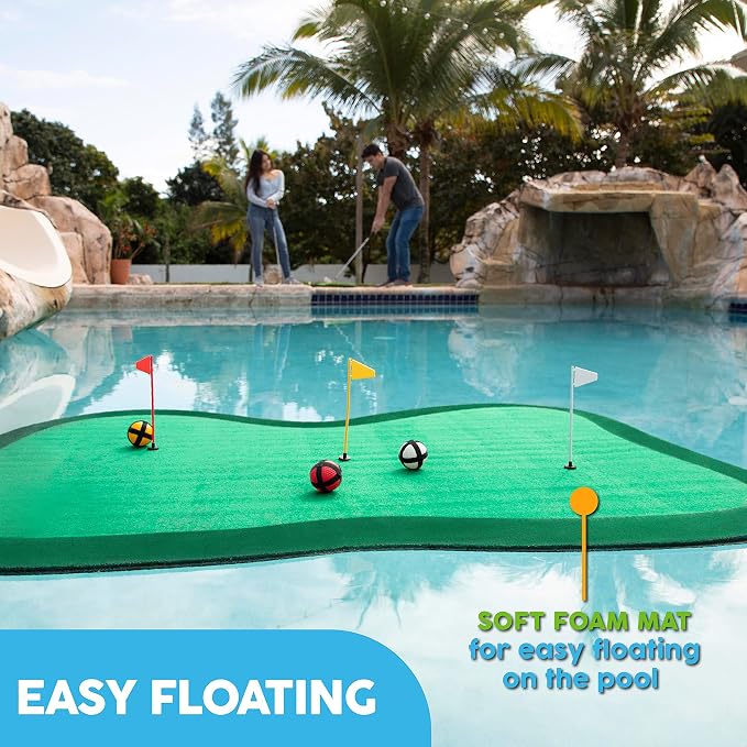 MD Sports Big Sky Putting Green Golf Training Games Pong Style, Perfect for Golf Game Practice