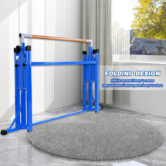 Marfula Gymnastic Bar For Kid and Teenage of 3-25, 5Ft/8 FT Base Length 4Ft Width 5Ft Adjust Height, Gymnastic Kip Bar For Gymnast, Gymnastic Training Equipment For Professional Training Home Club Use