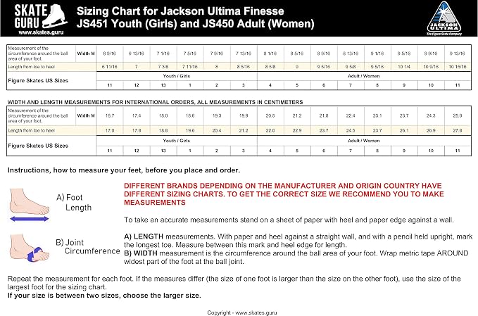 Jackson Ultima Figure Ice Skates for Women, Girls in White Color Bundle with Guardog Berry Blend Swirlz Skate Guards