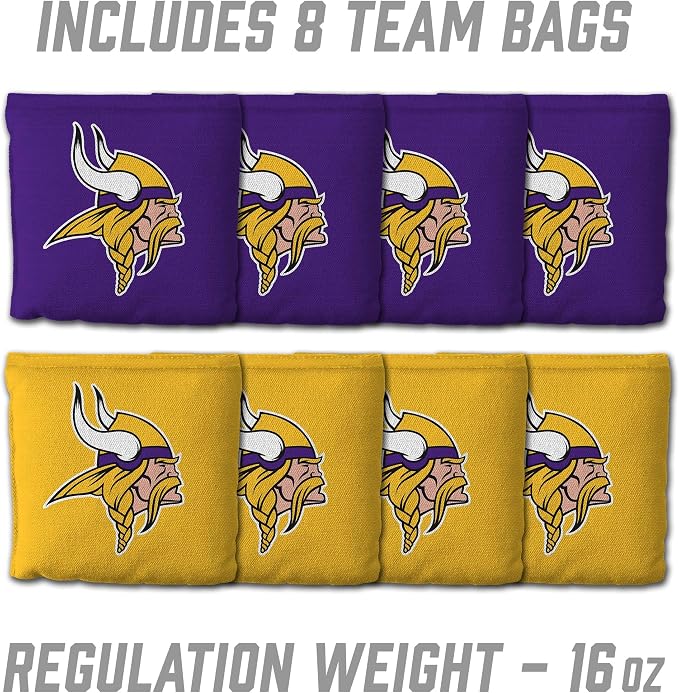 YouTheFan NFL 2' x 3' Portable Cornhole Game with Logo Bags