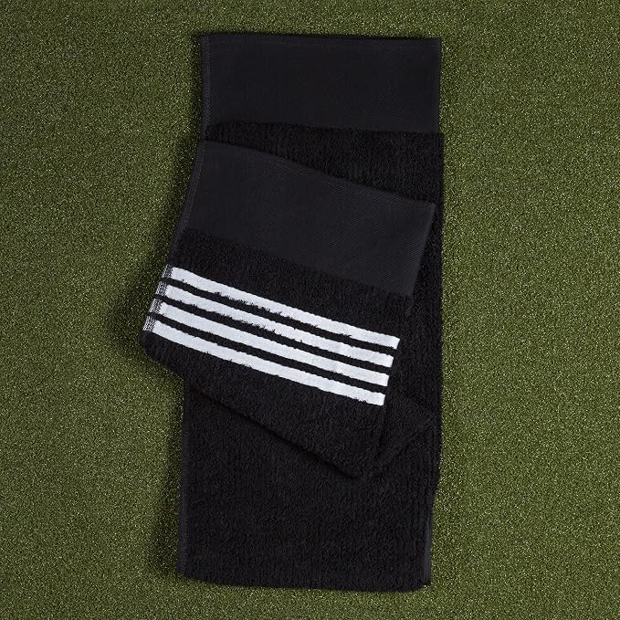 The Tour Towel | Large Golf Caddy Towel Terry Cloth, Absorbent 19" x 44", Center Cut, Perfect Hang Golf Cart Accessory and Golf Bag, Multiple Colors