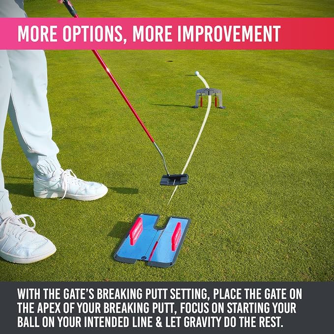 PuttOUT Magnetic Putting Mirror with Adjustable Gate