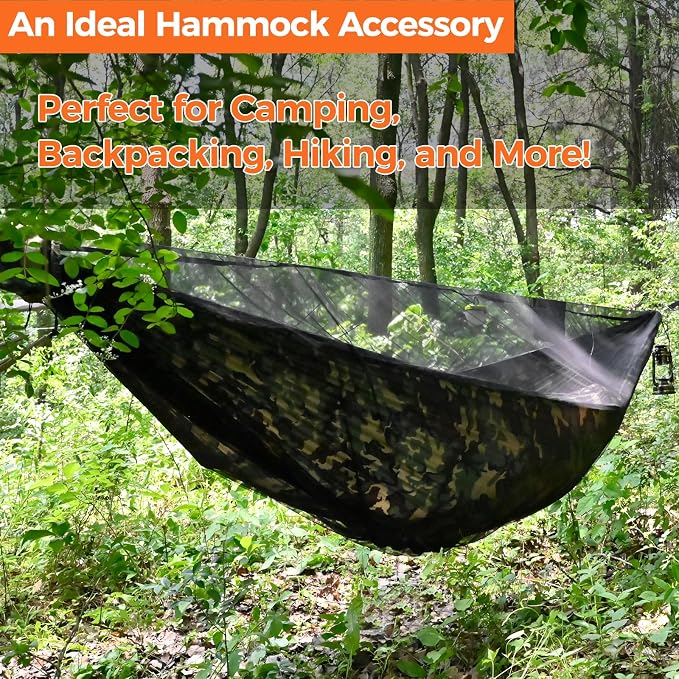 onewind Ultralight Double Layer Hammock with Mosquito Net for Camping Hiking Backpacking