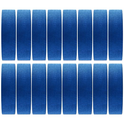 Guard-Tex® Blue Finger Tape 3/4 inch - Self-Adhesive No Residue - 16 Rolls - 90ft Per Roll - 1440ft Total