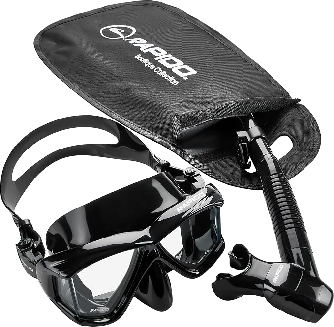 Rapido Panto-180 Four Lens Mask and Snorkel Combo