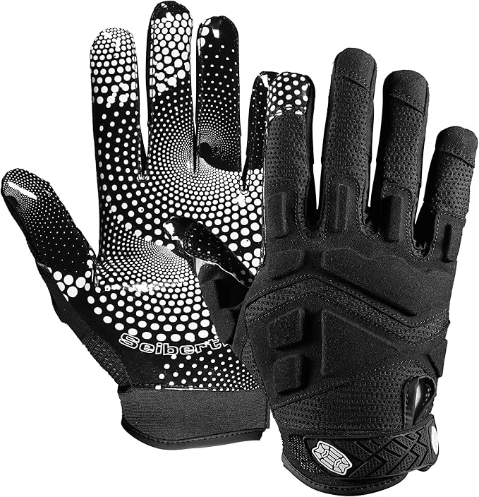 Seibertron Pro 3.0 Twelve Constellations Elite Ultra-Stick Football Receiver Gloves | Super Sticky Grip for Youth Kids Boys 8-12 Girls & Adult Men & Women, Perfect Sports Gift