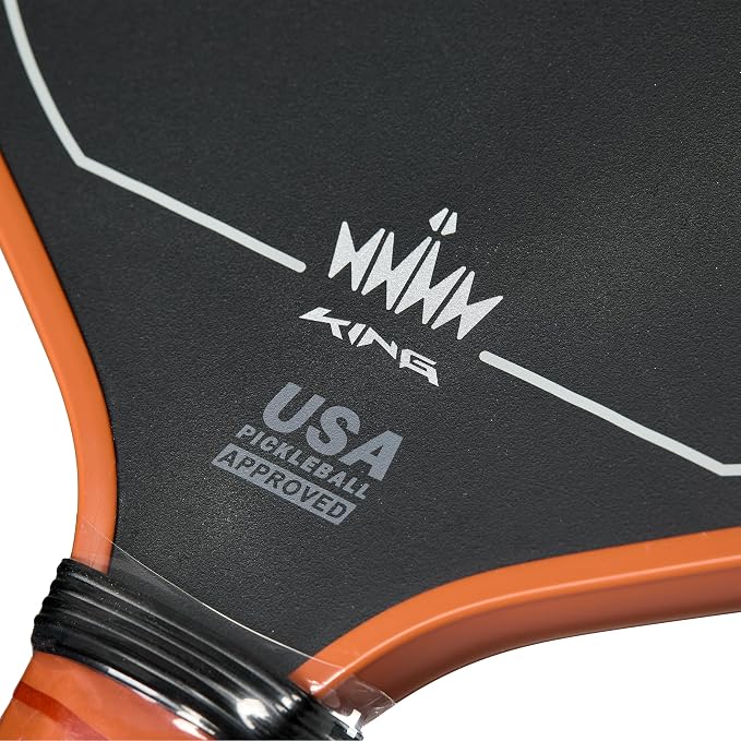 Pickleball Paddle, Kawasaki T700 Carbon Fiber (CFS)-USAPA Approved King Series Pickleball Racket 16mm for Tournament Level, with Cover Case/Grip